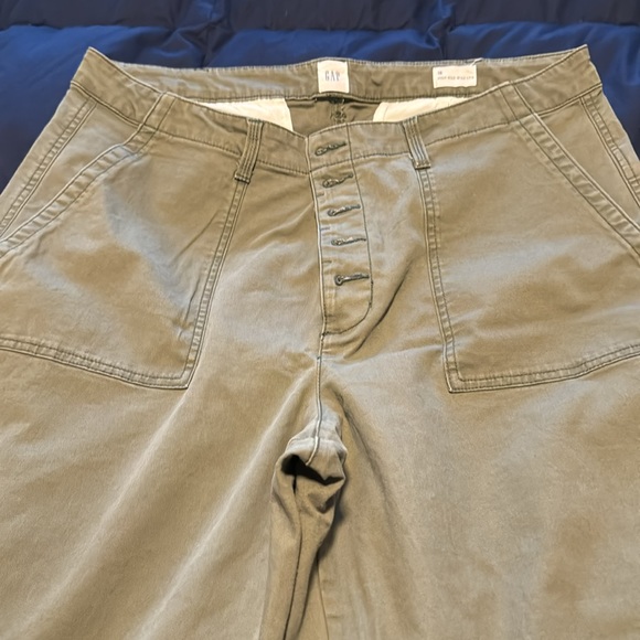GAP Wide Leg HiRise Chinos - Picture 1 of 5